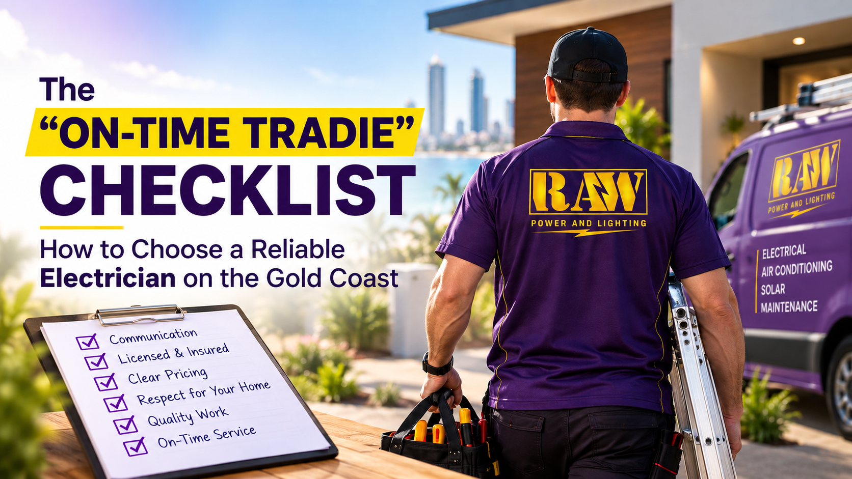 The “On-Time Tradie” Checklist: How to Choose a Reliable Electrician on the Gold Coast