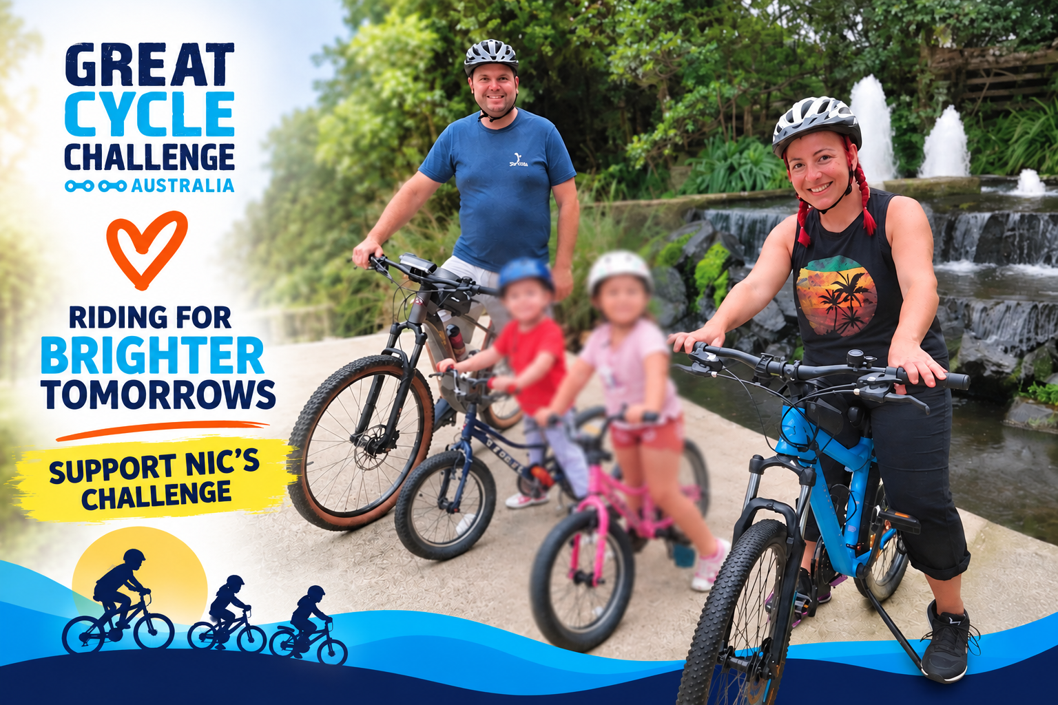 Riding 250km to Fight Kids’ Cancer: Support Nic’s Great Cycle Challenge